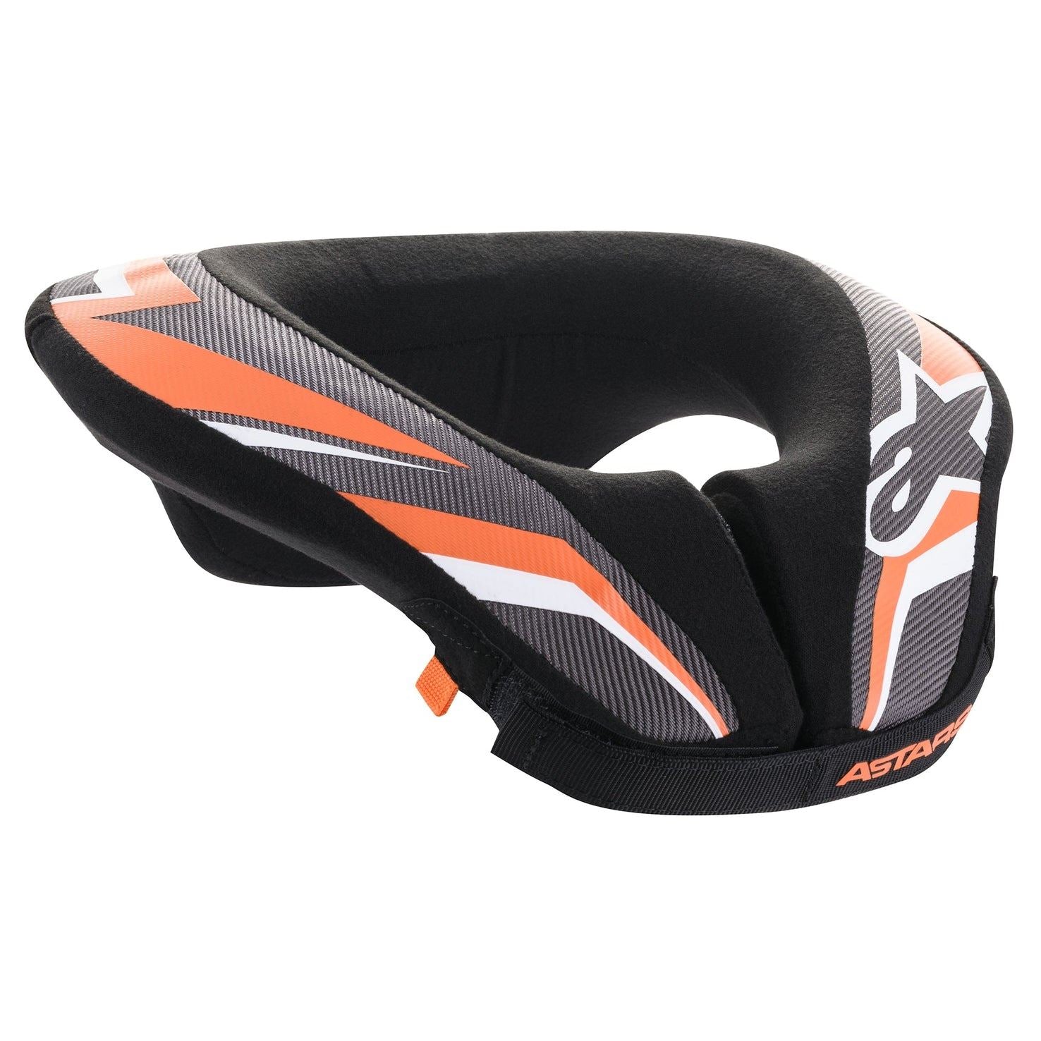 Alpinestars 2026 Youth Sequence Neck Roll Black Anthracite Orange